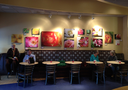 My canvases on exhibit