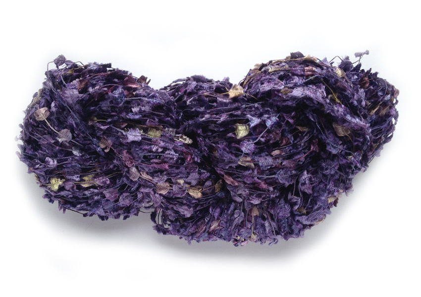 Ticklish in Amethyst, February's birthstone. Click the photo to see this yarn in my Etsy shop.