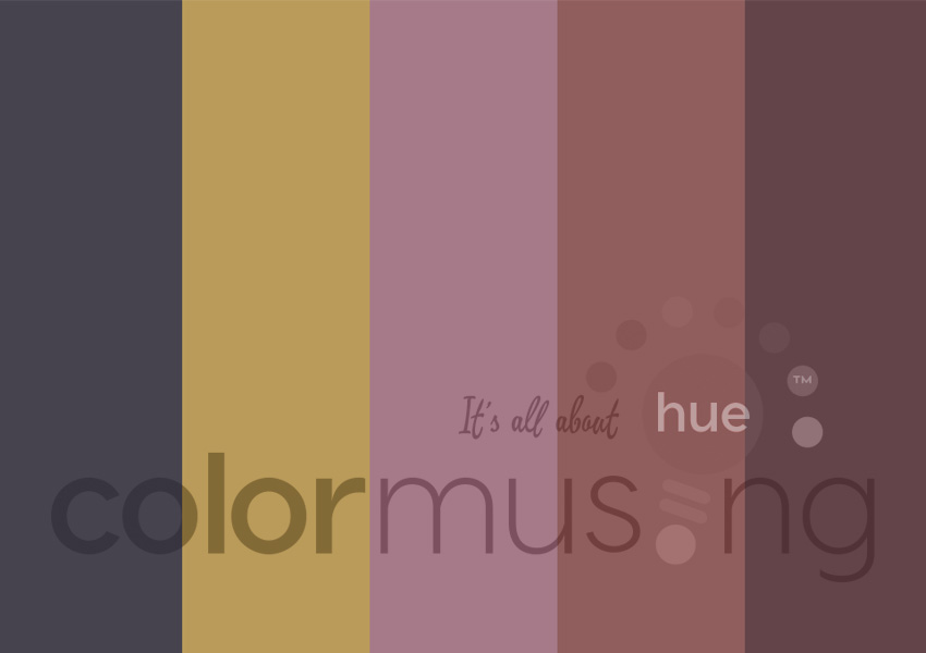 Paris Reflection color palette