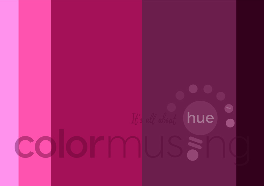 Heartbeat color palette from Colormusing
